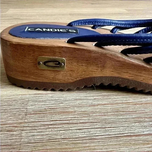 Candies Women’s Sandals Size 8 Platform Chunky Y2K 90s Fashion Strappy - Picture 9 of 13